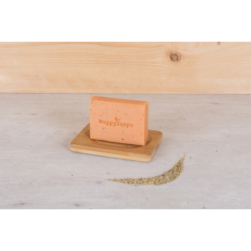 HappySoaps - Arganolie en Rozemarijn body wash bar